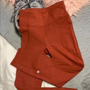 Lulu Lemon leggings Size 4. Never worn, 7/8 length